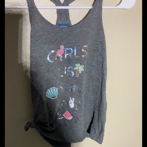 Girls Tank top.          .187